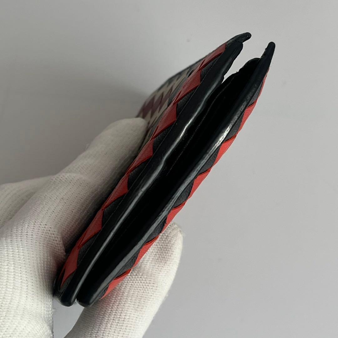 ✨極美品✨　BOTTEGAVENETA イントレチャート　折り財布　メンズ