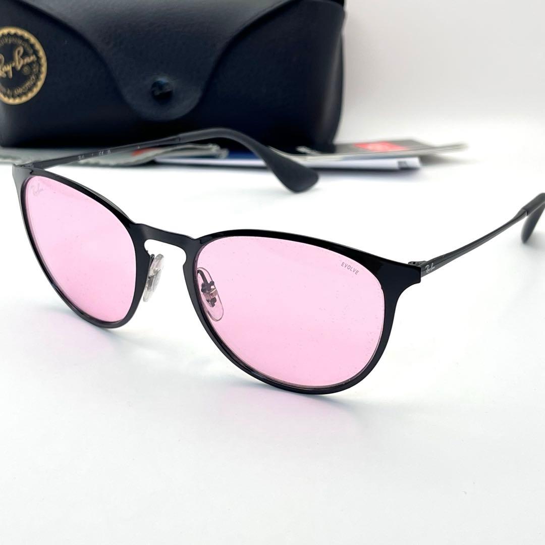 付属品完備 RayBan レイバン サングラス RB3539 ピンクEVOLVE