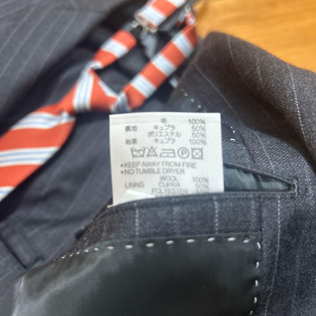 ミキハウス×エルメネジルドゼニア社製素材使用 グレースーツ 120cm