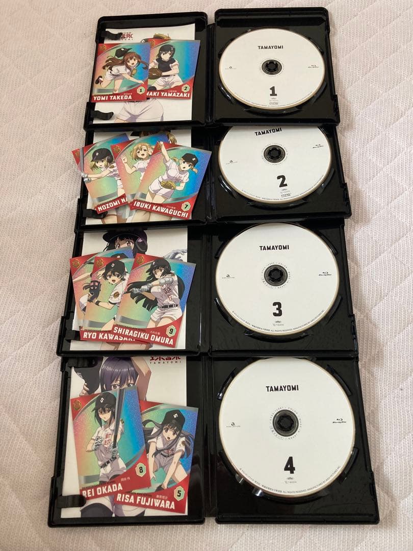 球詠 1〜4巻セット　Blu-rayDisc ブルーレイ