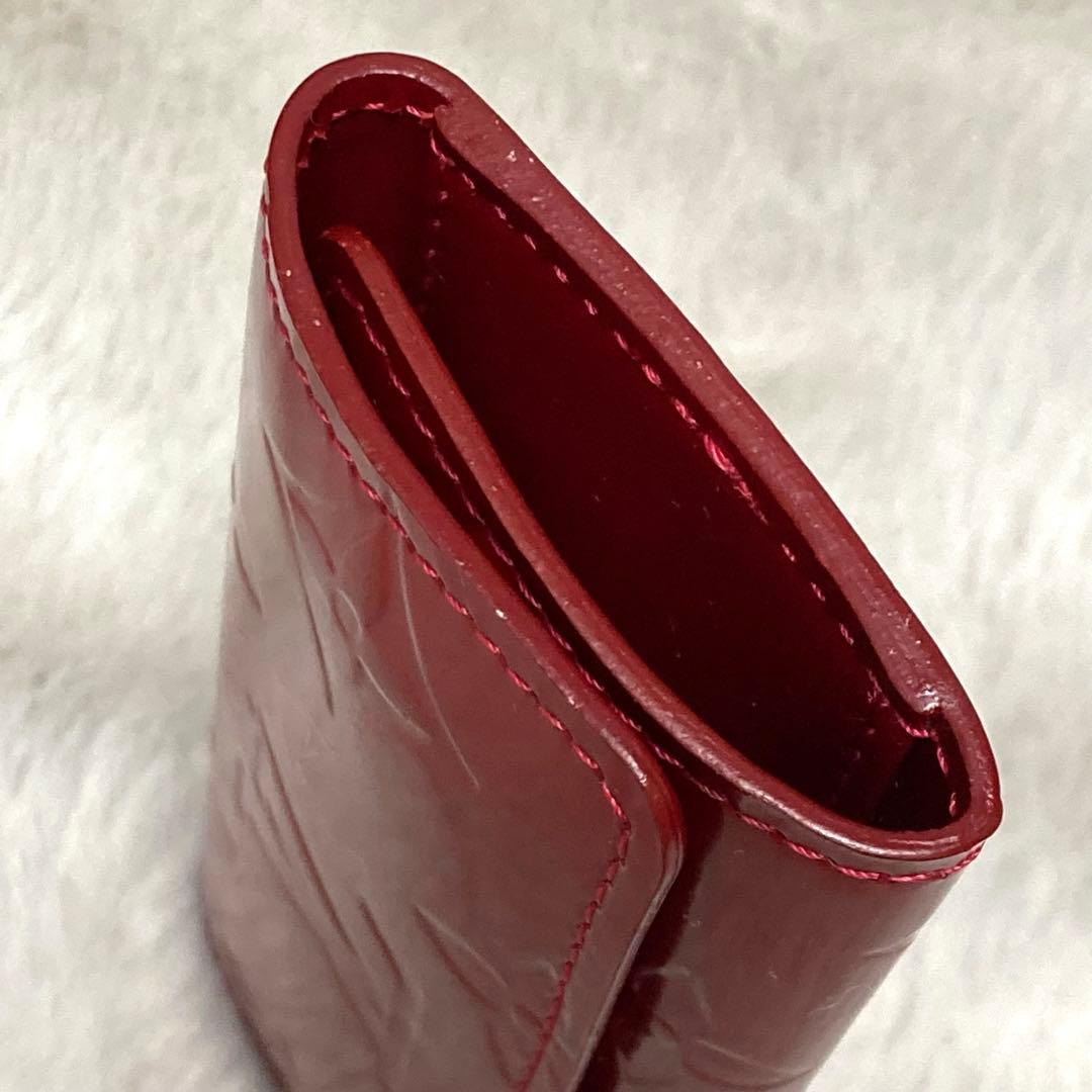 【極美品】ルイヴィトン モノグラムヴェルニ ミュルテュクレ4 ポムダムール