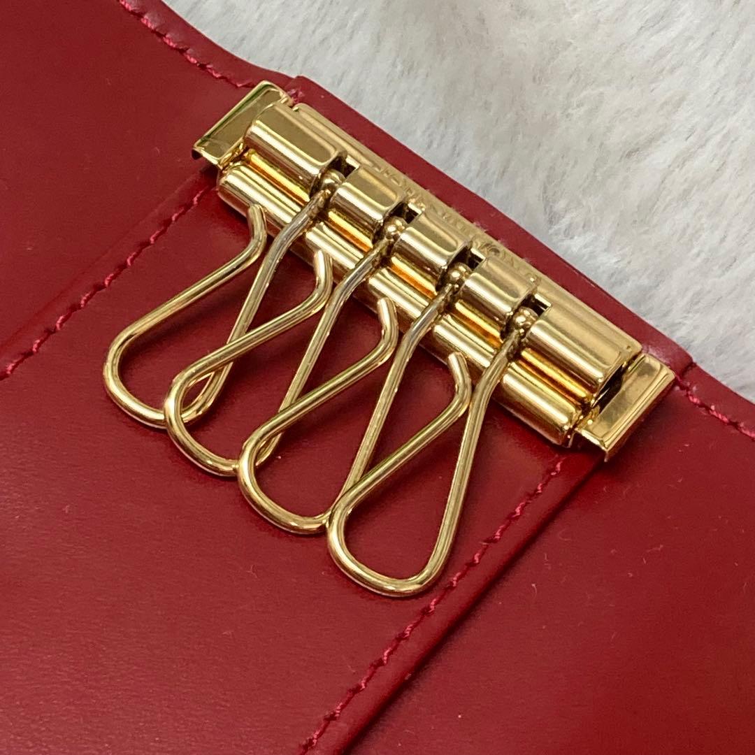 【極美品】ルイヴィトン モノグラムヴェルニ ミュルテュクレ4 ポムダムール