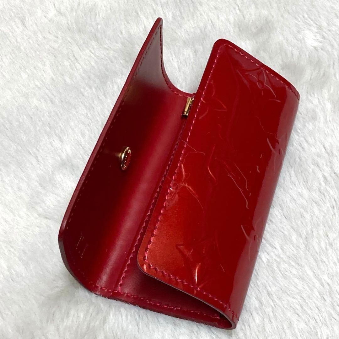 【極美品】ルイヴィトン モノグラムヴェルニ ミュルテュクレ4 ポムダムール