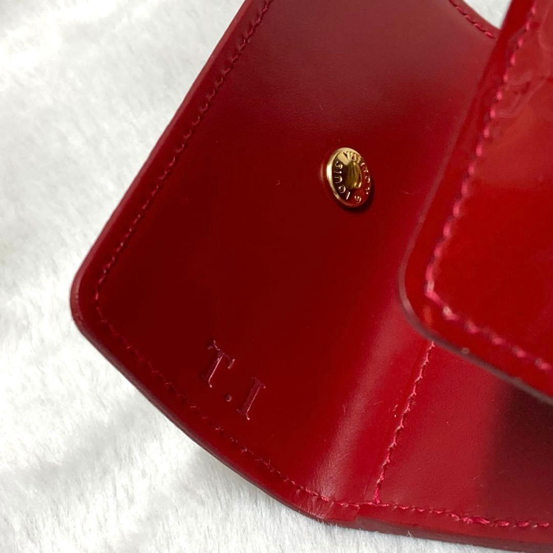 【極美品】ルイヴィトン モノグラムヴェルニ ミュルテュクレ4 ポムダムール