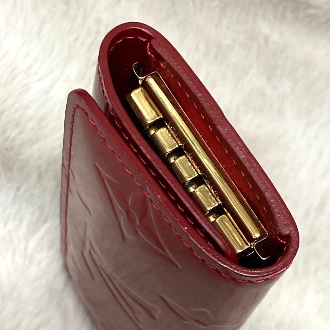 【極美品】ルイヴィトン モノグラムヴェルニ ミュルテュクレ4 ポムダムール