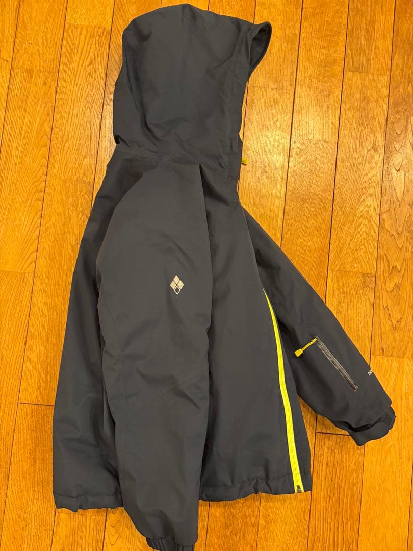 【美品】モンベル　キッズ　パウダーステップパーカ　150 スキーウェア