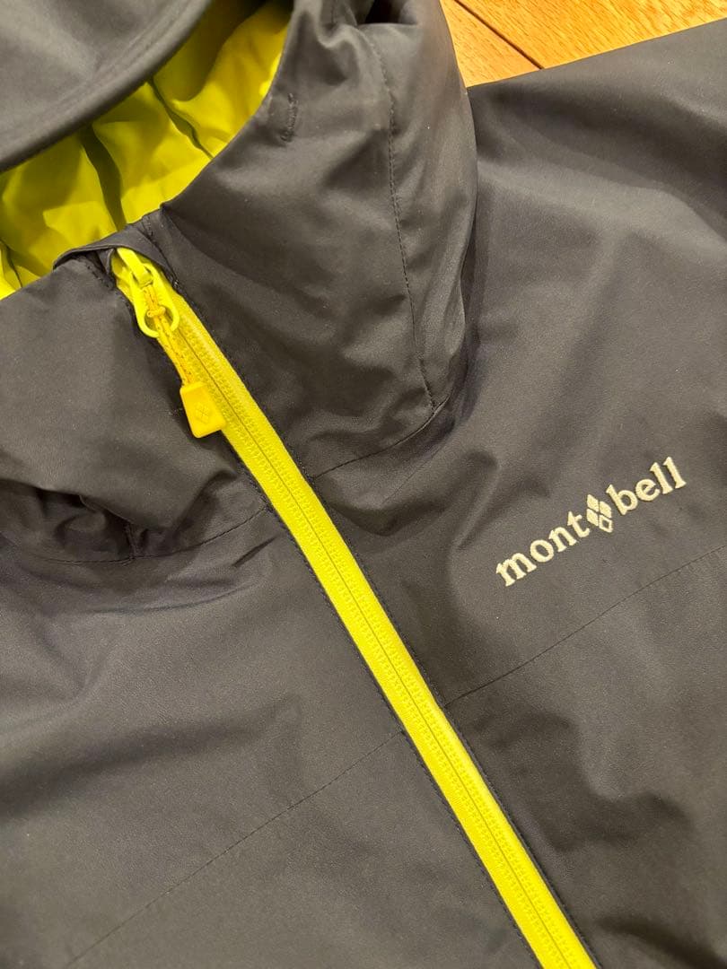 【美品】モンベル　キッズ　パウダーステップパーカ　150 スキーウェア