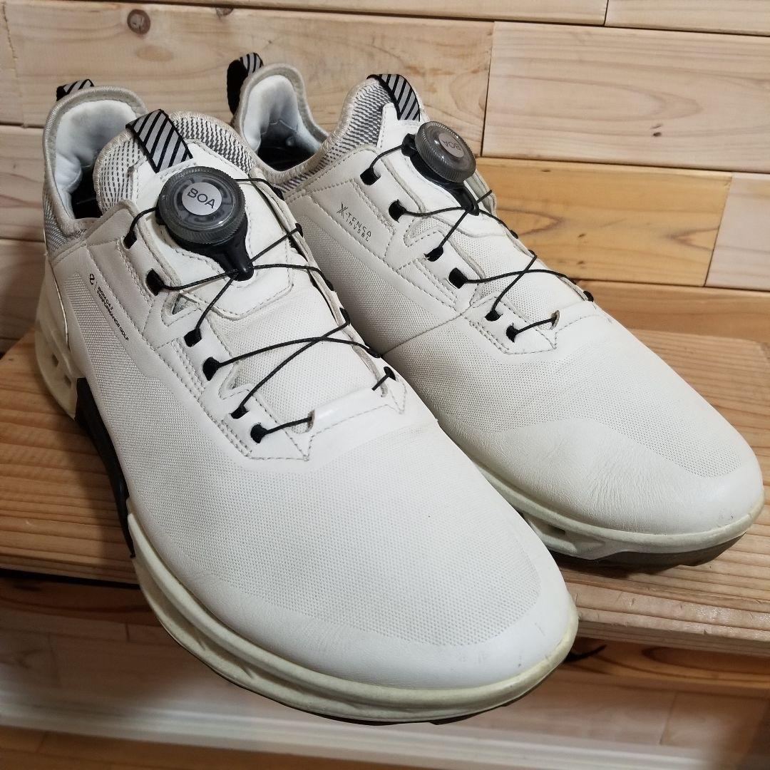 美品　ecco バイオム C4 ボア ゴアテックス　ゴルフシューズ　28