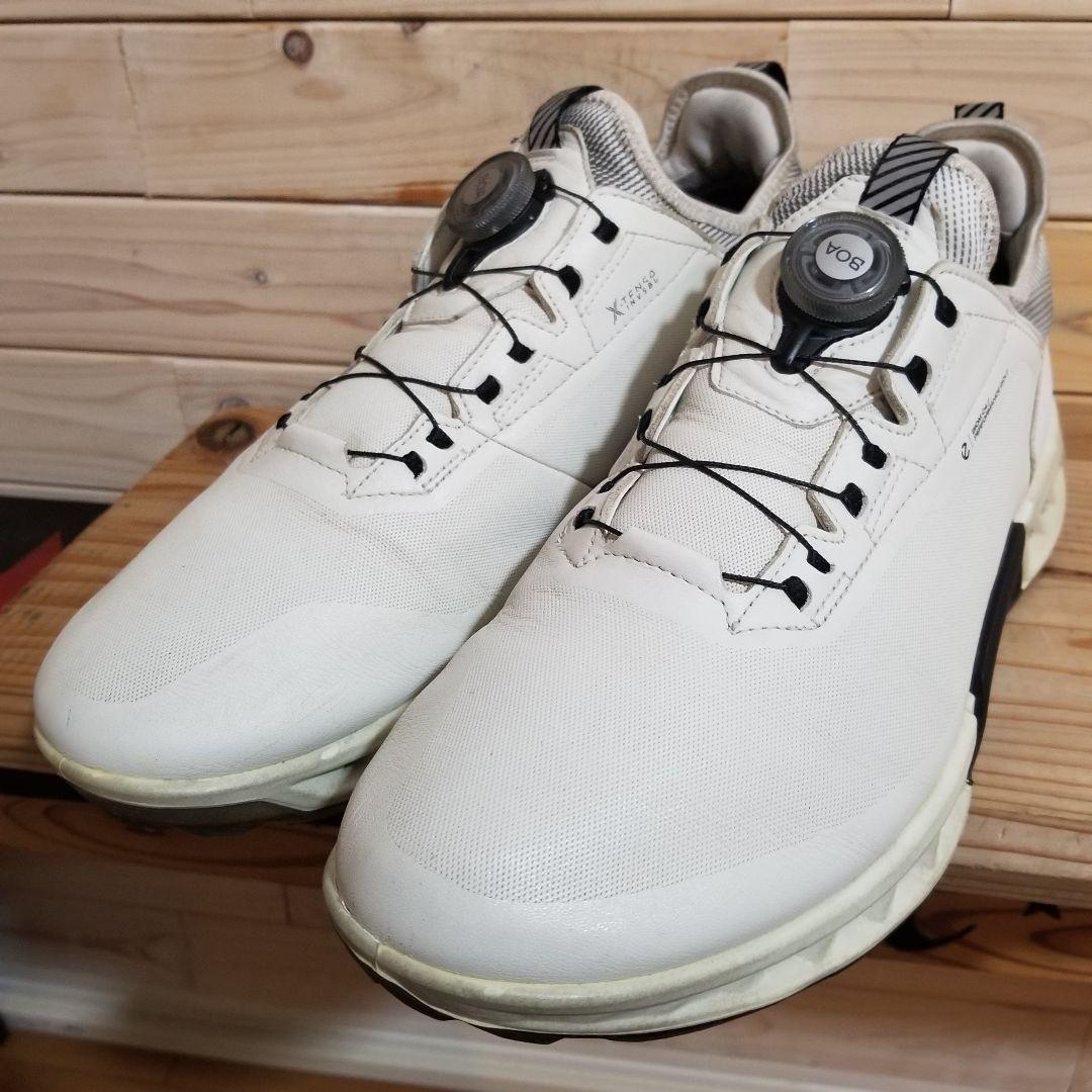 美品　ecco バイオム C4 ボア ゴアテックス　ゴルフシューズ　28