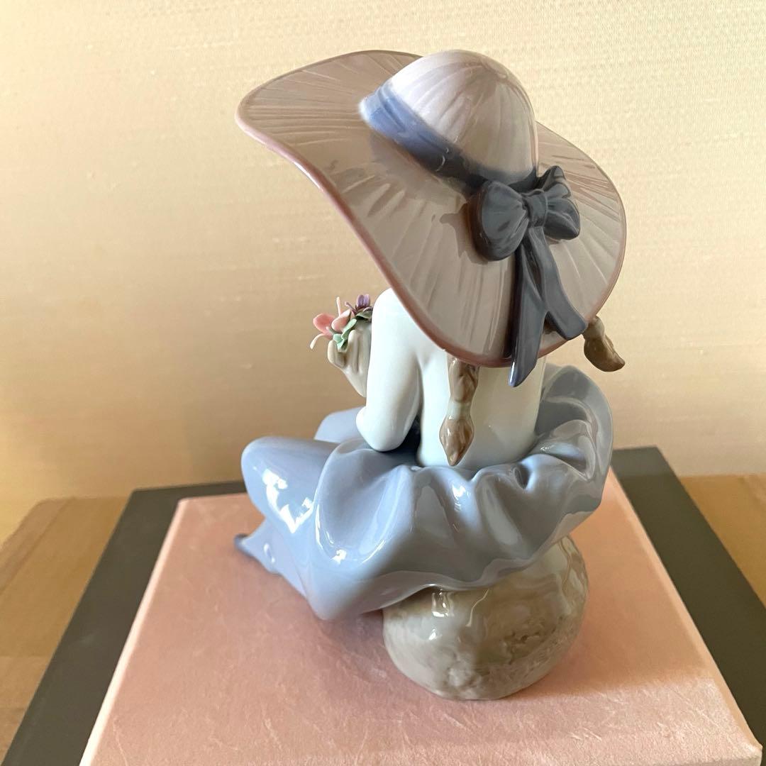 リヤドロ　花の香りにつつまれて　【美品　ケース付き】