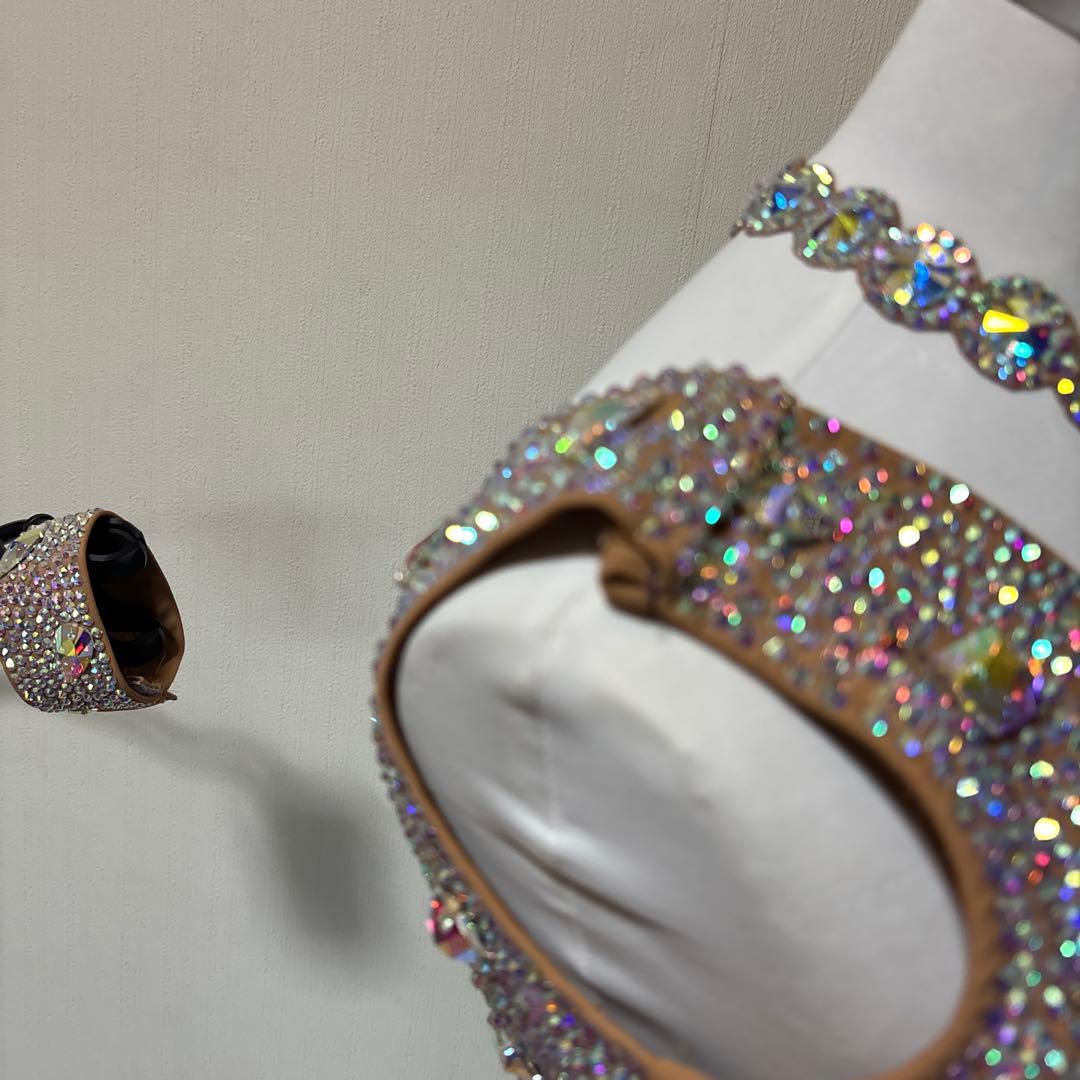 社交ダンスラテンデモ用ドレス