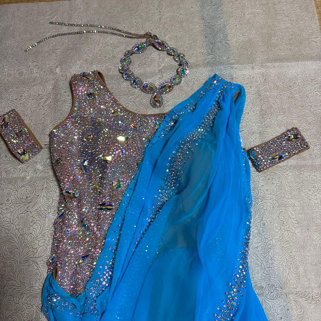 社交ダンスラテンデモ用ドレス