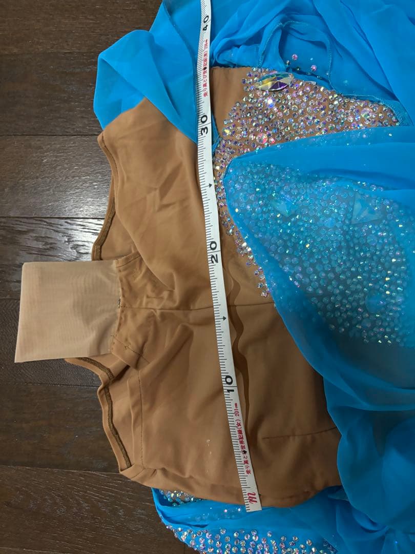 社交ダンスラテンデモ用ドレス