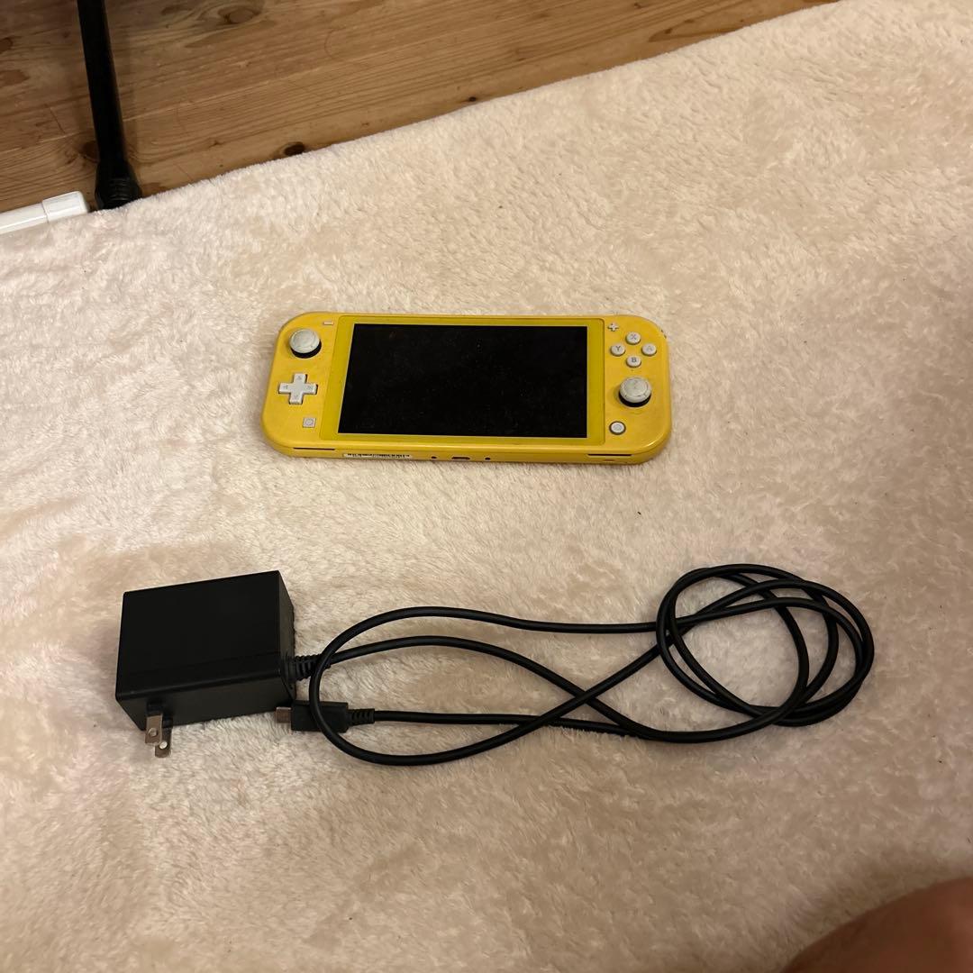 合馬※ジャンク※Nintendo Switch Lite イエロー