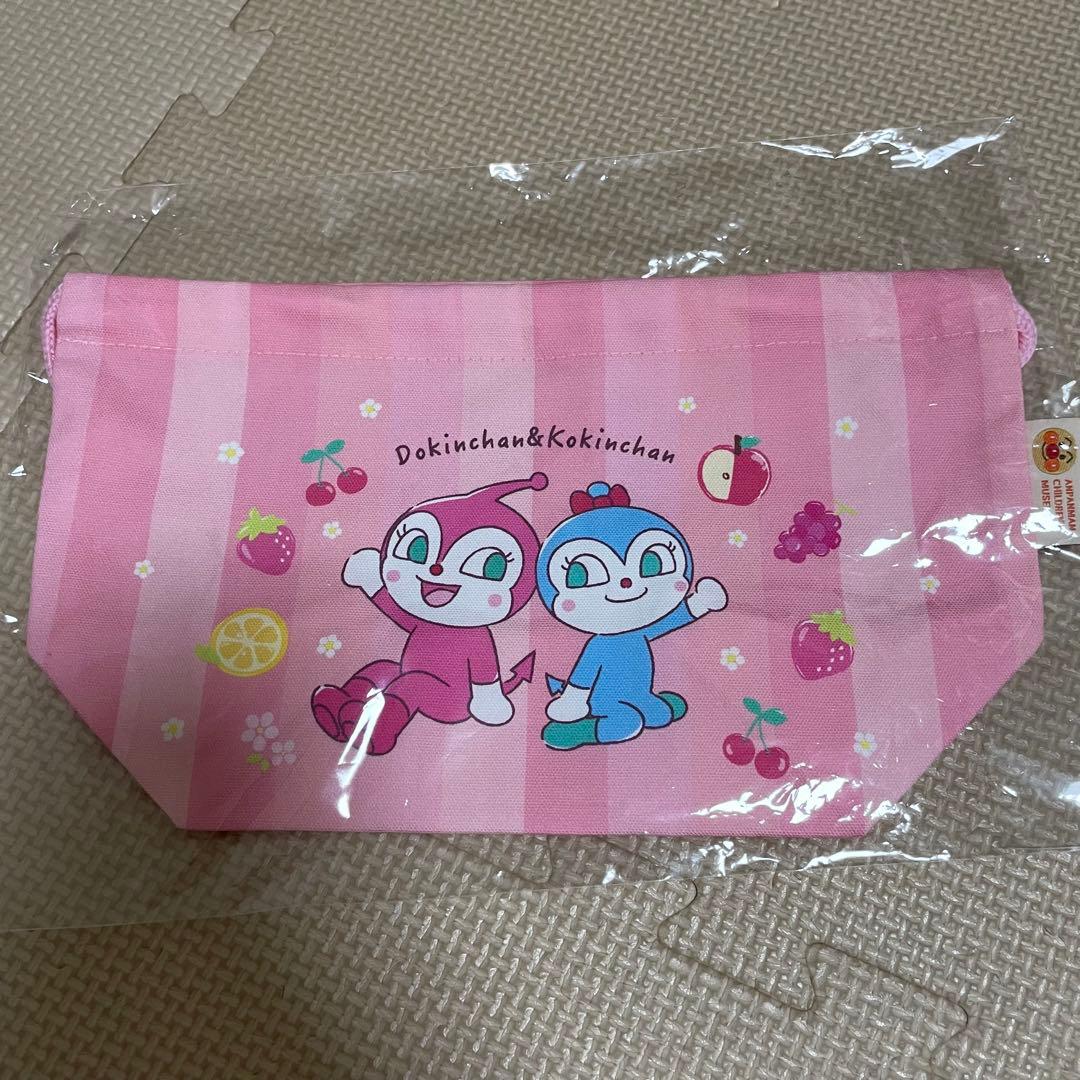 ドキンちゃん　コキンちゃん　ランチセット　フルーツ柄