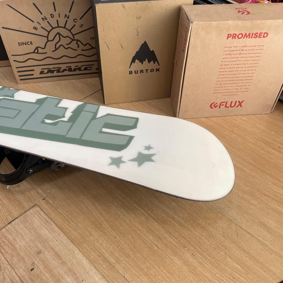 FANATIC×NAKID　バインディング付　スノーボードセット　ファナティック