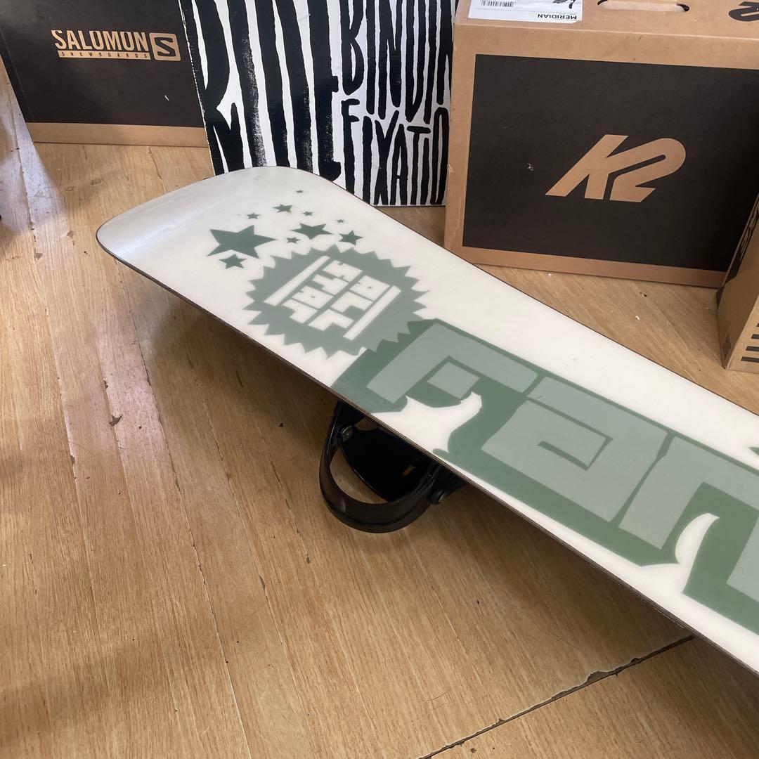 FANATIC×NAKID　バインディング付　スノーボードセット　ファナティック