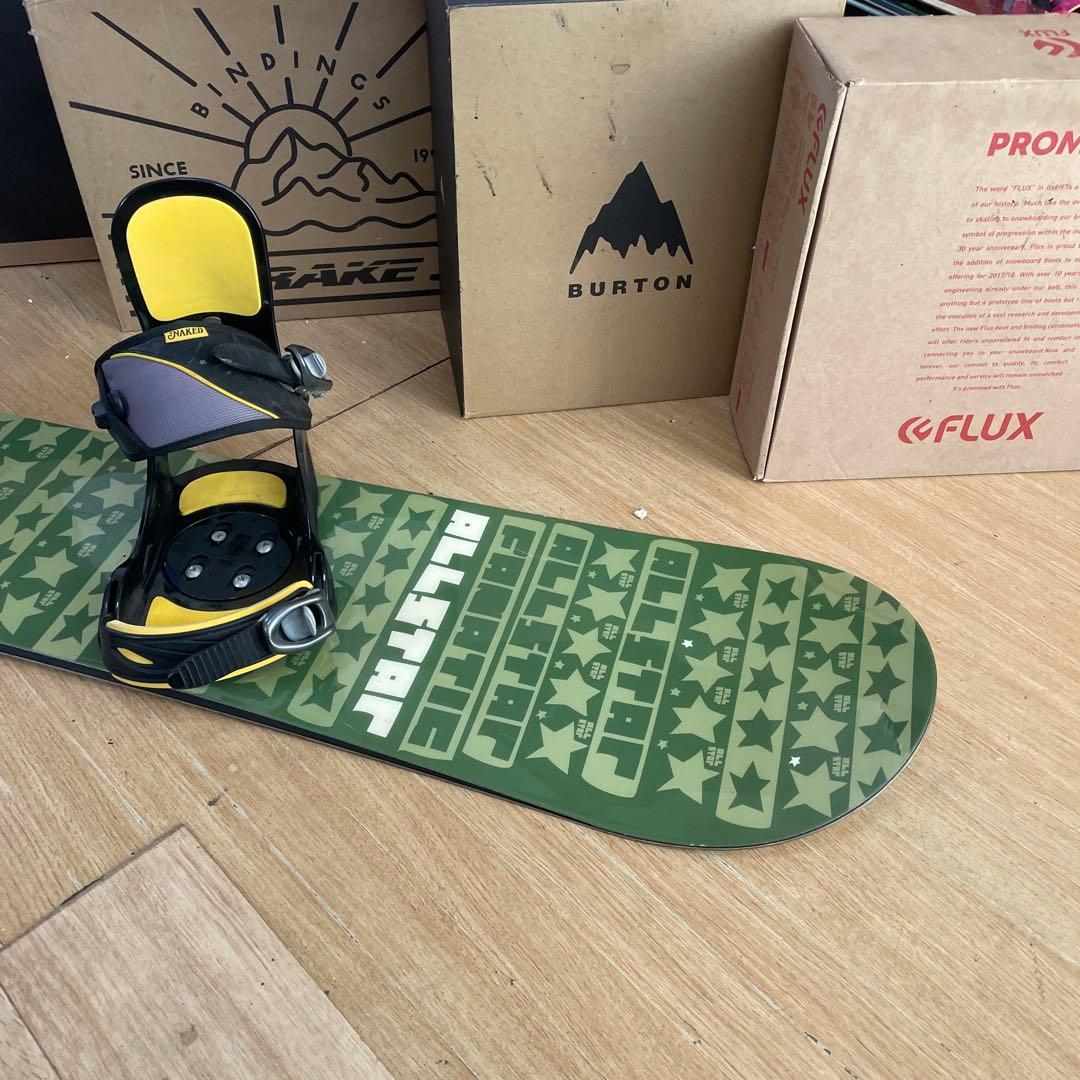 FANATIC×NAKID　バインディング付　スノーボードセット　ファナティック