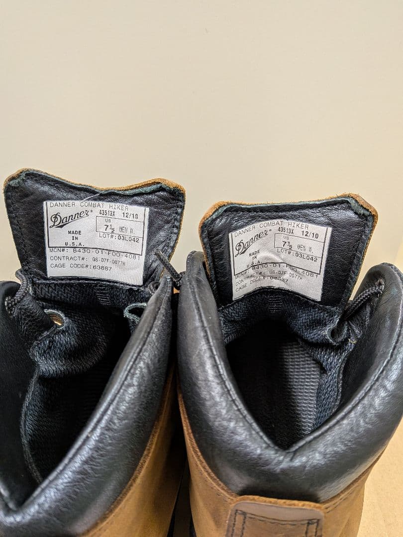 Danner コンバットハイカー 7 1/2W 25.5cmワイドサイズ