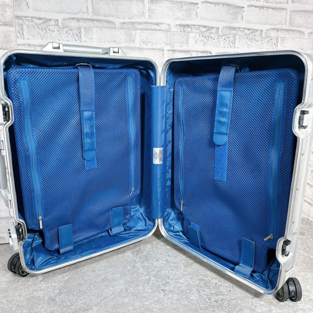 リモワ　トパーズ　4輪　機内持込　アルミ　キャリーケース　32L rimowa