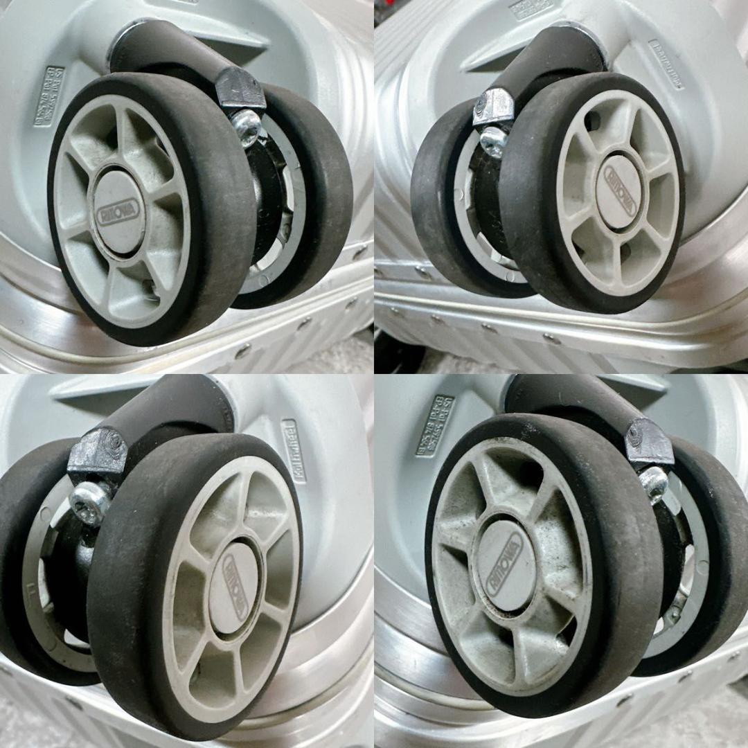 リモワ　トパーズ　4輪　機内持込　アルミ　キャリーケース　32L rimowa