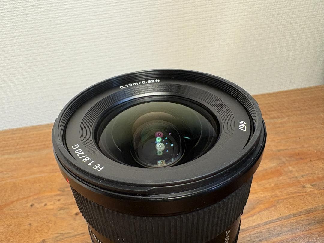 【美品】SONY★FE 20 mm★F1.8★G★レンズ