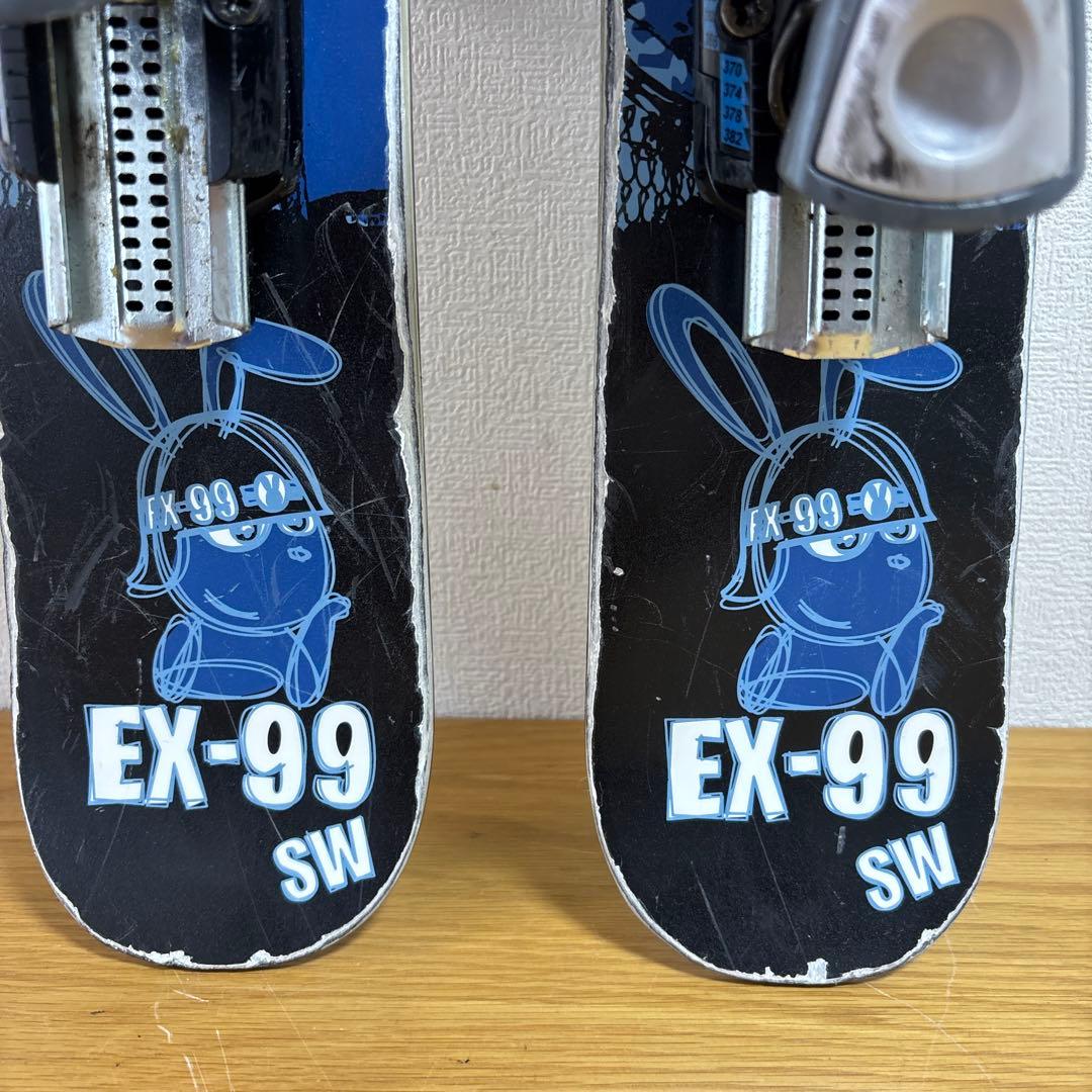 ZUMA EX-99 SW ショートスキー ファンスキー　SALOMON 609