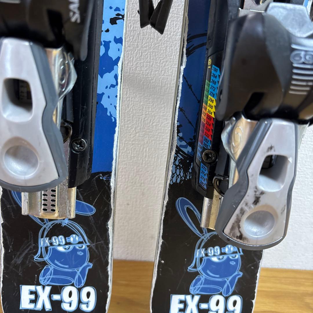 ZUMA EX-99 SW ショートスキー ファンスキー　SALOMON 609