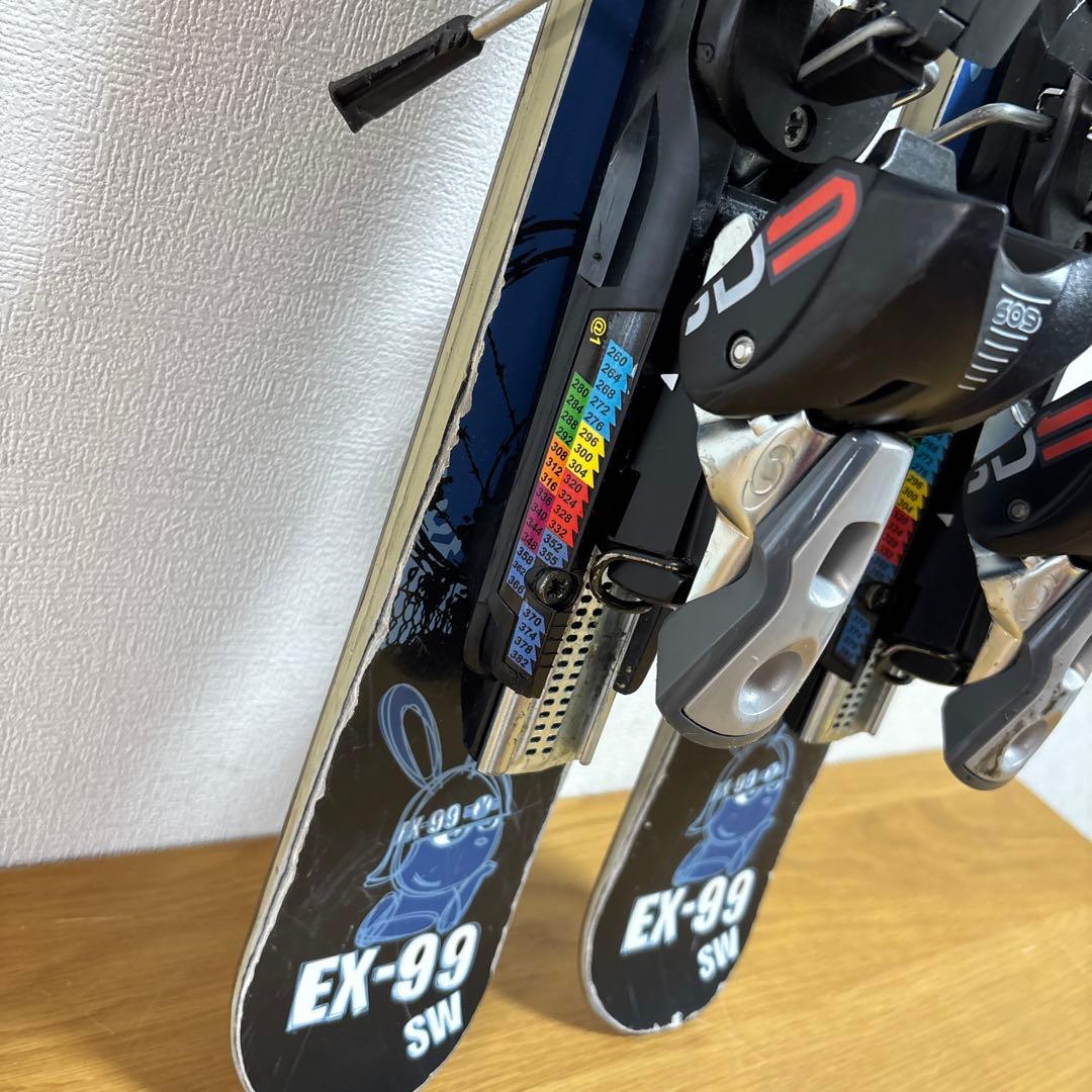 ZUMA EX-99 SW ショートスキー ファンスキー　SALOMON 609