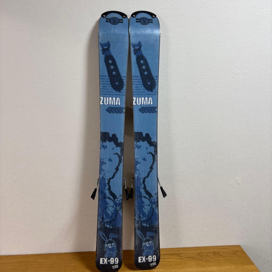 ZUMA EX-99 SW ショートスキー ファンスキー　SALOMON 609
