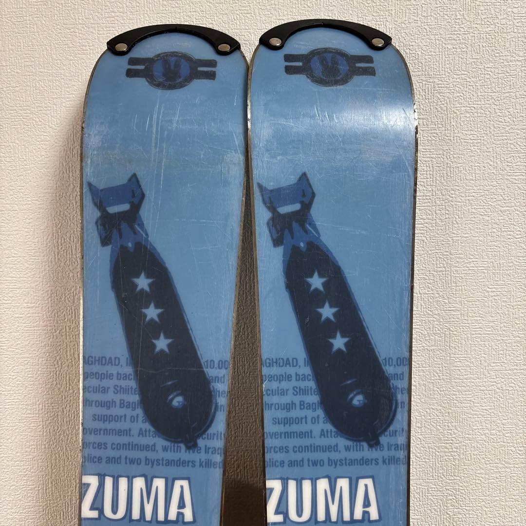 ZUMA EX-99 SW ショートスキー ファンスキー　SALOMON 609