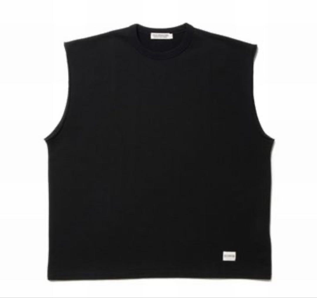 【新品L】cootie Inlay Sweat CutOff SleeveTee