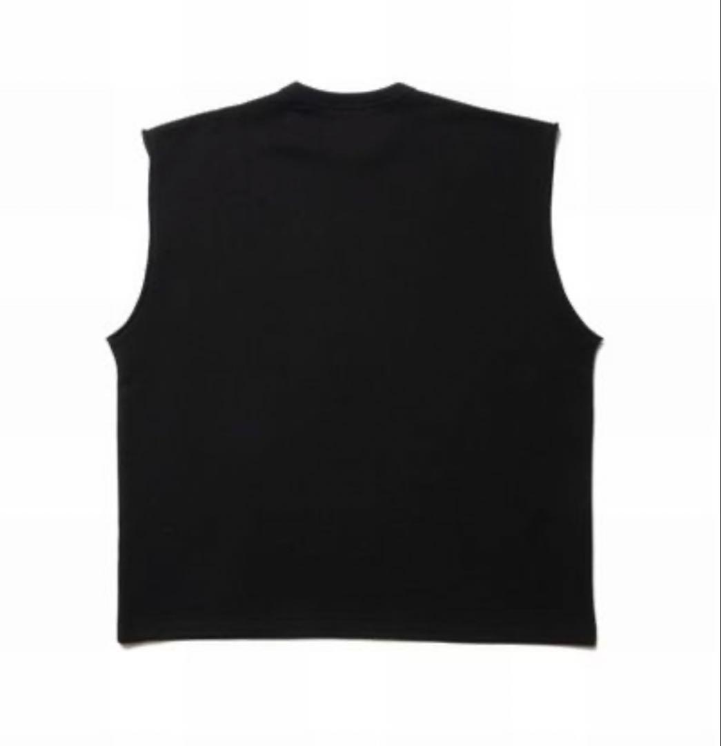 【新品L】cootie Inlay Sweat CutOff SleeveTee