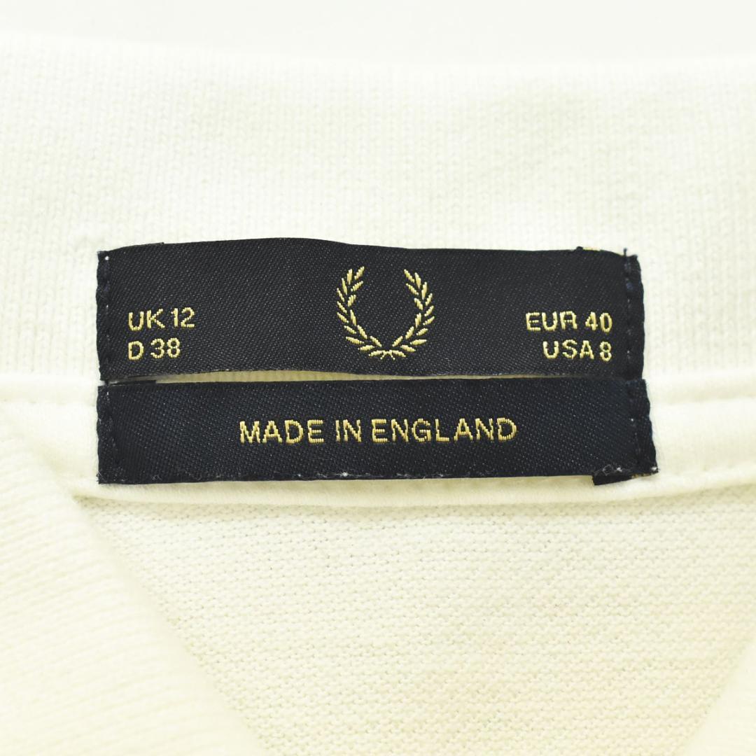 【美品】英国製 フレッドペリー FRED PERRY 半袖 月桂樹 ポロシャツ♪