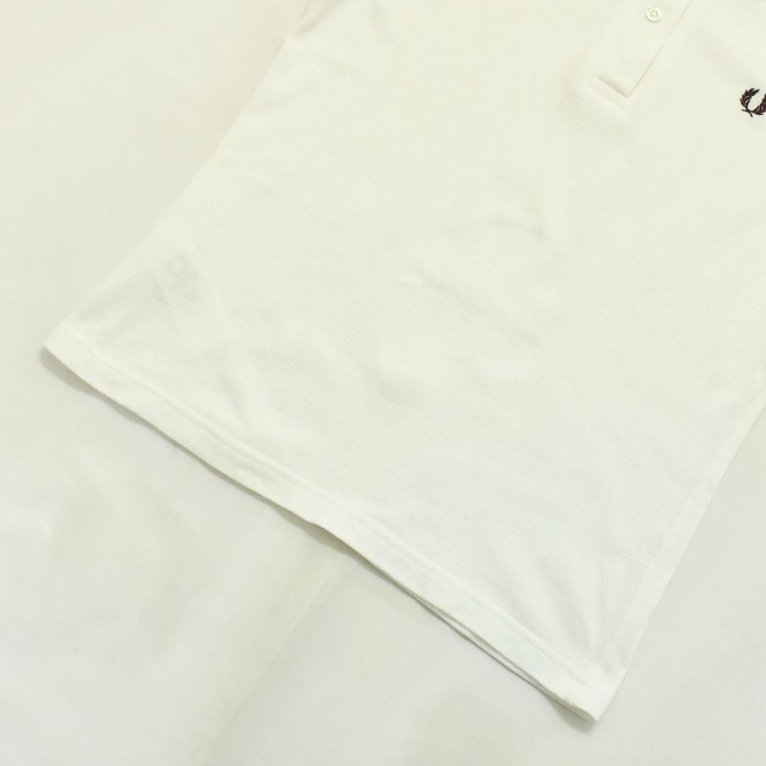 【美品】英国製 フレッドペリー FRED PERRY 半袖 月桂樹 ポロシャツ♪