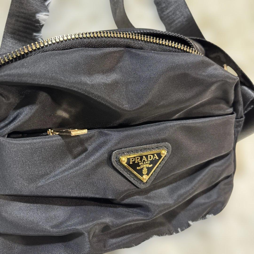 ブラック ショルダーバッグノベルティ