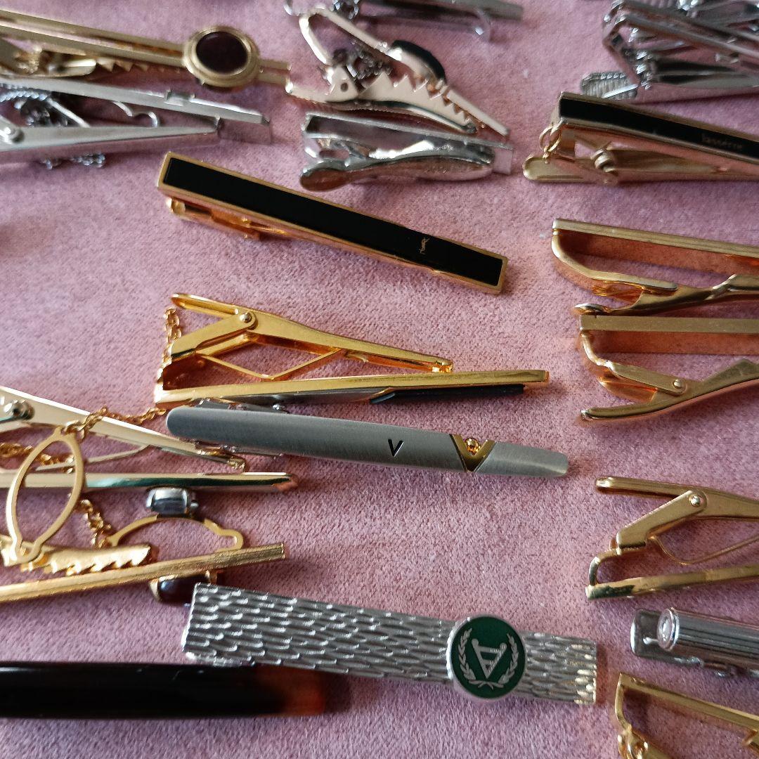 まとめ売り ネクタイピンとカフスボタンの166点セット 大量 ケース 本日限り