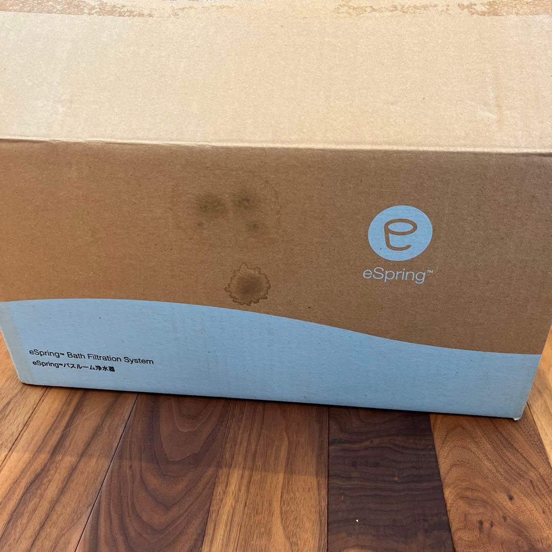eSpringバスルーム浄水器　新品未使用　2012年購入