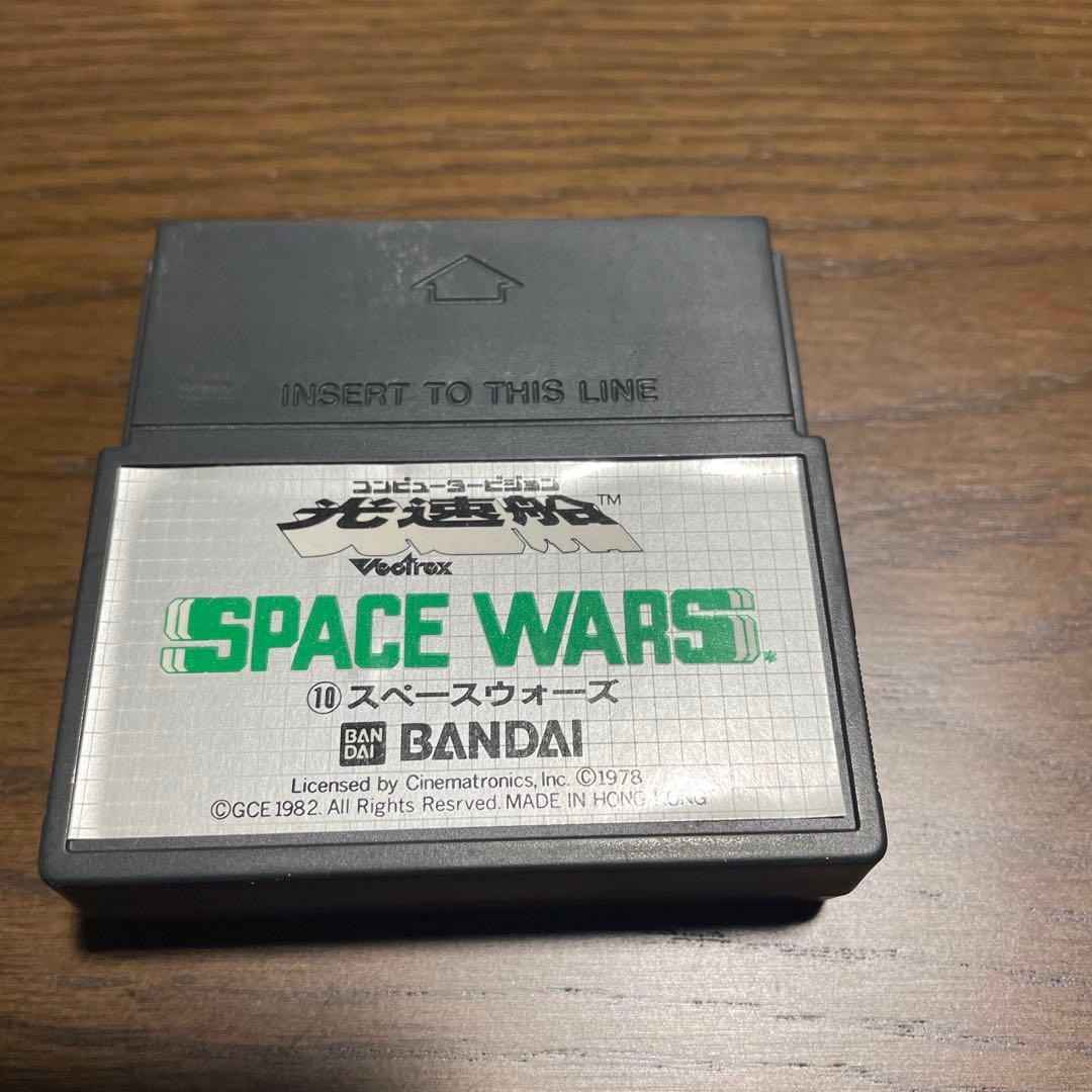 SPACE WARS Vectrex ゲームカートリッジ