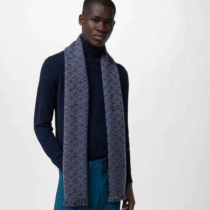 【男女兼用】ルイヴィトン：マフラー・モノグラム クラシック