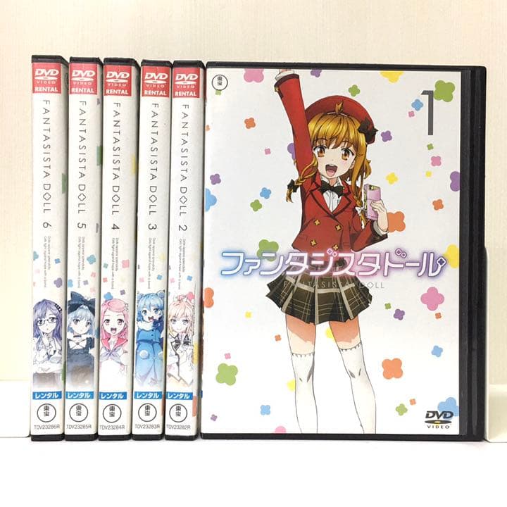 ファンタジスタドール vol.1〜6 DVD全巻セット