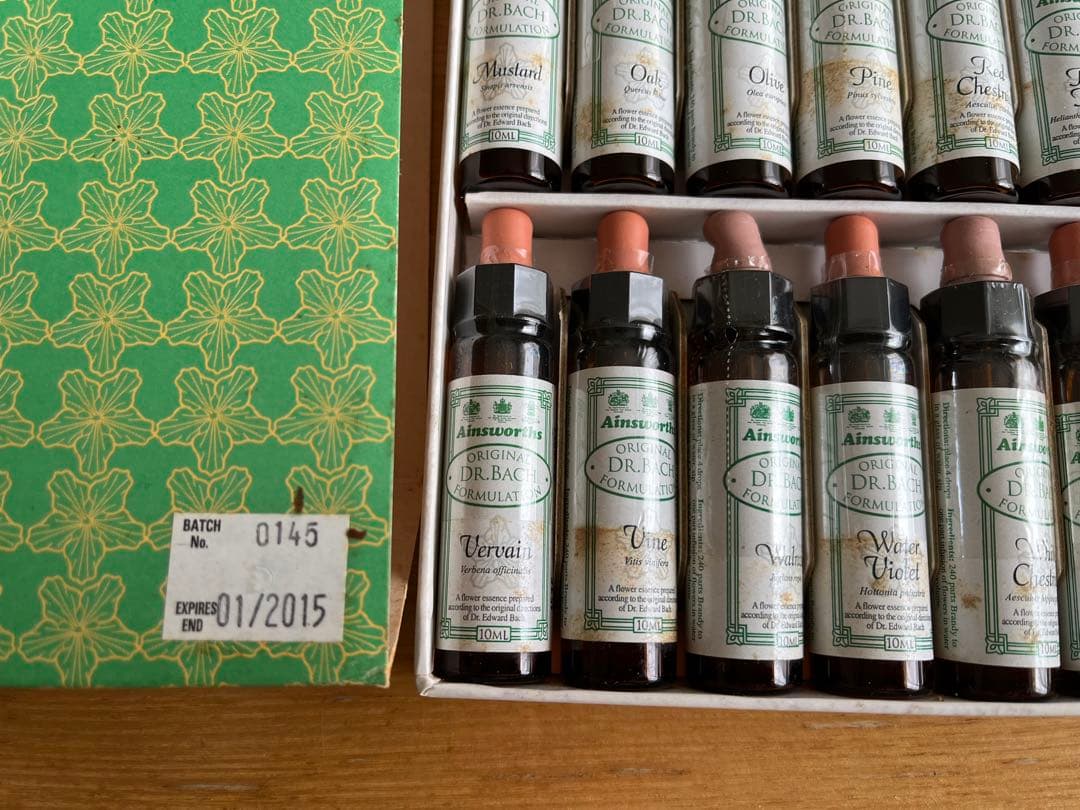 バッチフラワーエッセンス エインズワース社　40本フルセット　バッチ博士の遺産