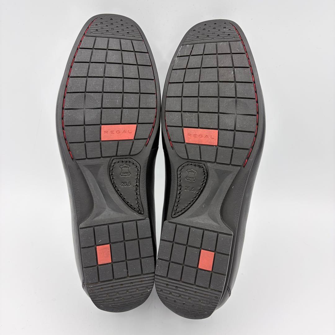 美品‼️ リーガル　コブラバンプ　ローファー　黒　26.5 ドライビングシューズ