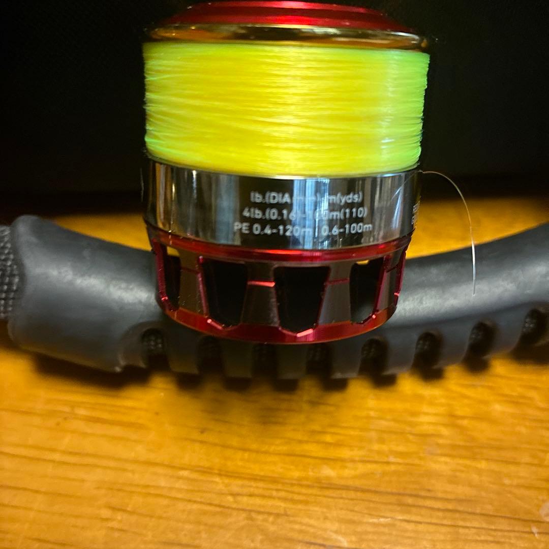 ダイワRCSスピニングリールカスタムスプール２００４レッド