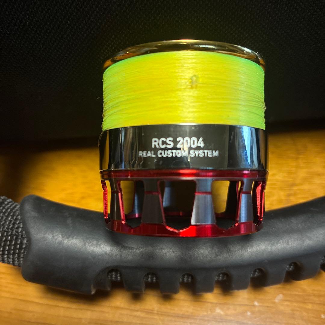 ダイワRCSスピニングリールカスタムスプール２００４レッド