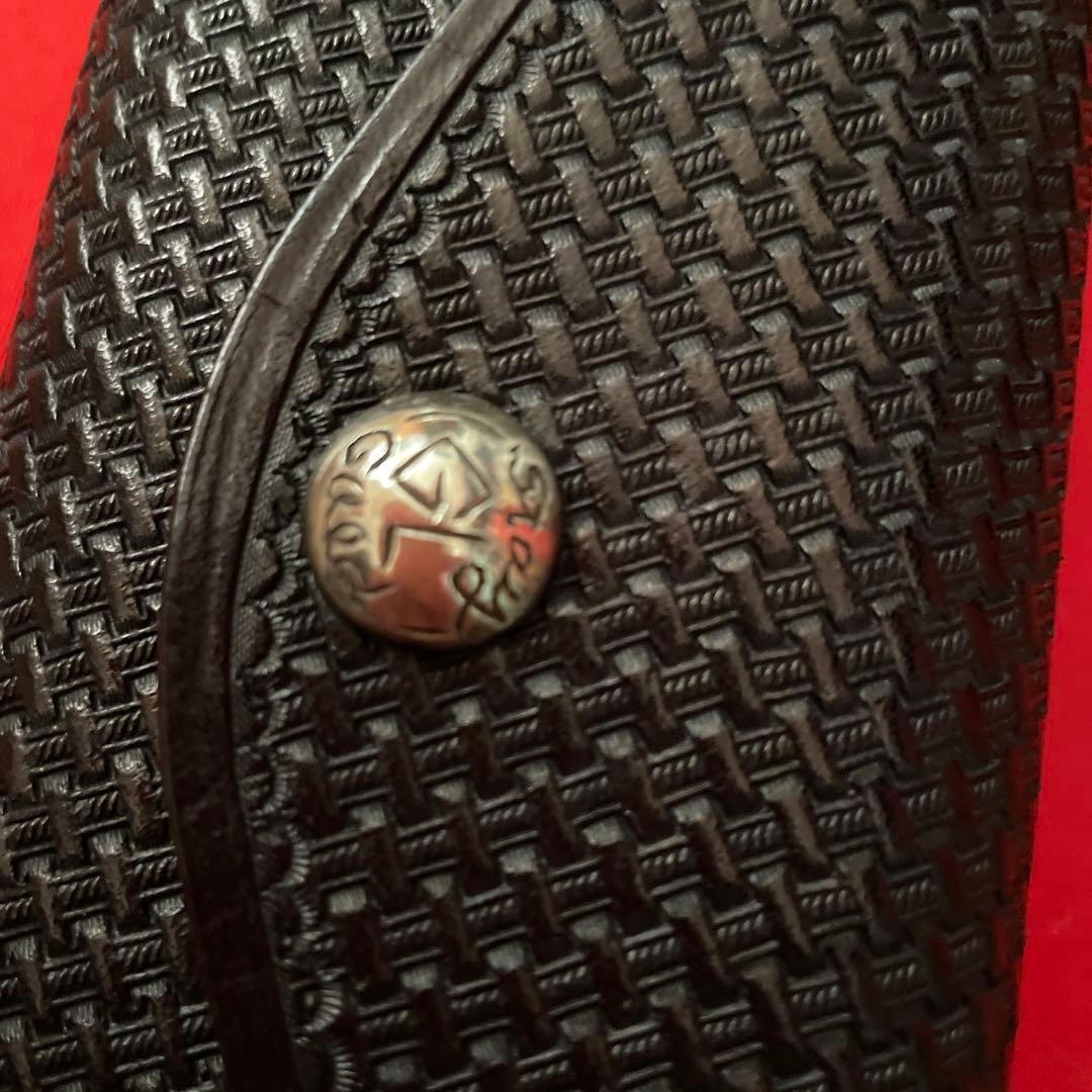 grok leather クライミー　calle rats goldkid