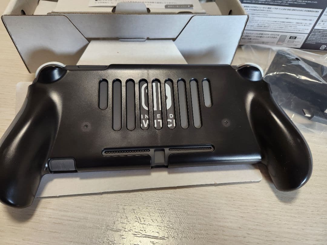 Nintendo SwitchLite グレー本体グリップカバー箱充電器付き美品