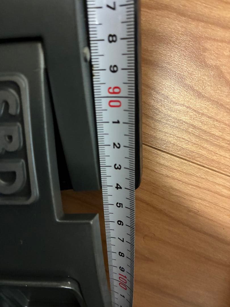 SBD パワーベルト 黒/赤 レザー