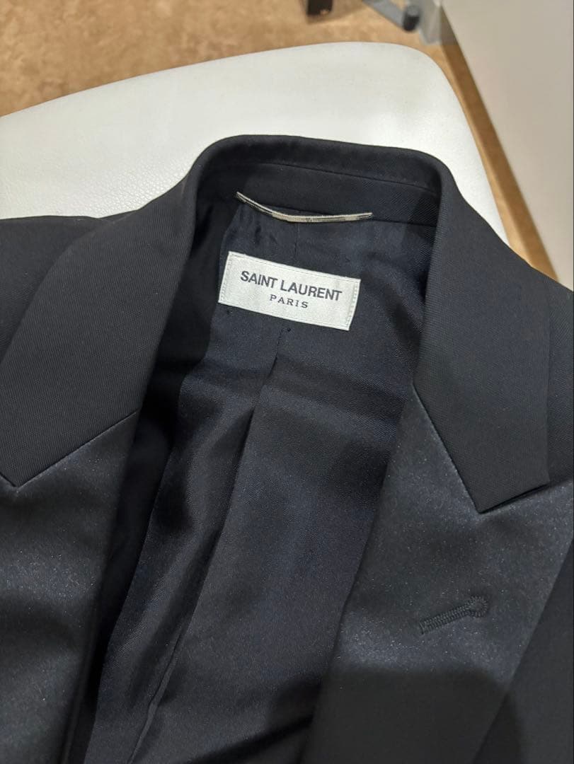 サンローランパリ エディ スモーキング ジャケット 42