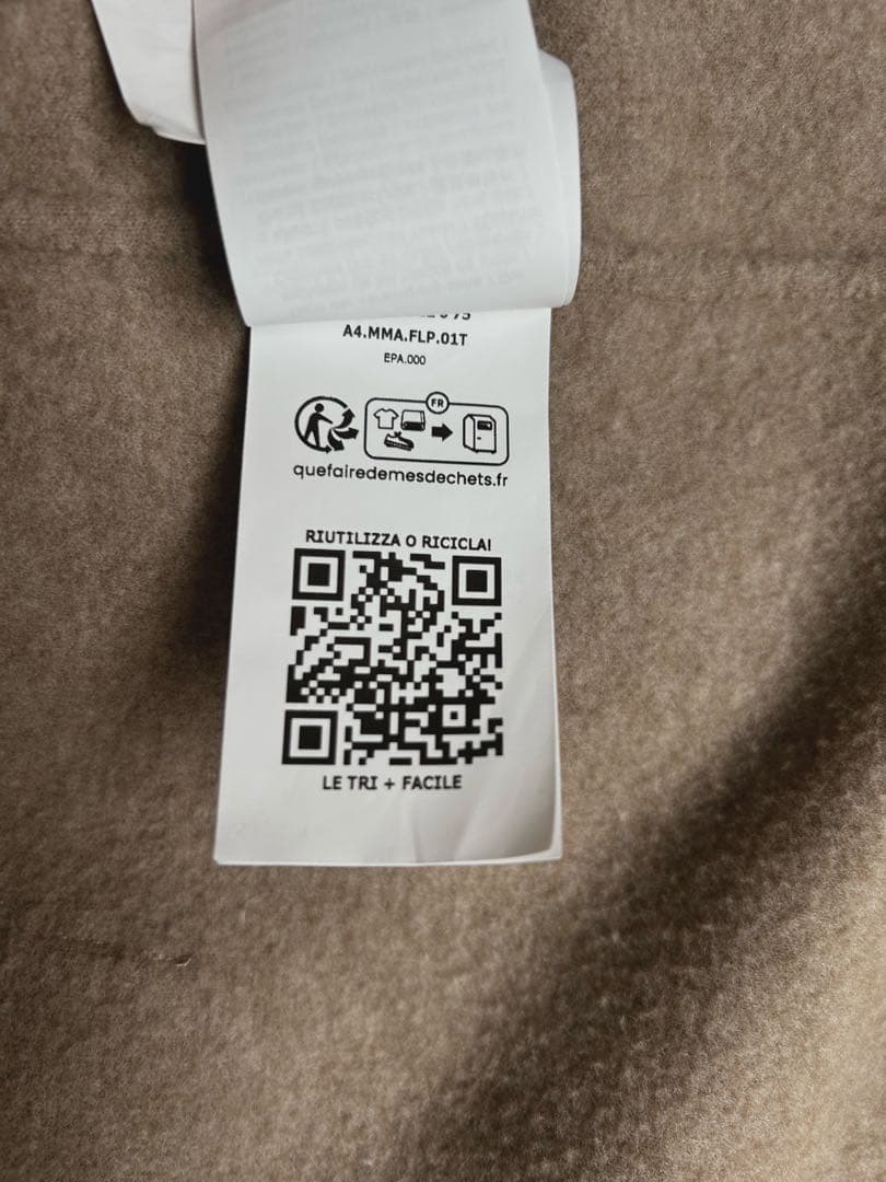 ク*ラ様 マックスマーラフード　ウールカシミヤオーバーサイズフーディー